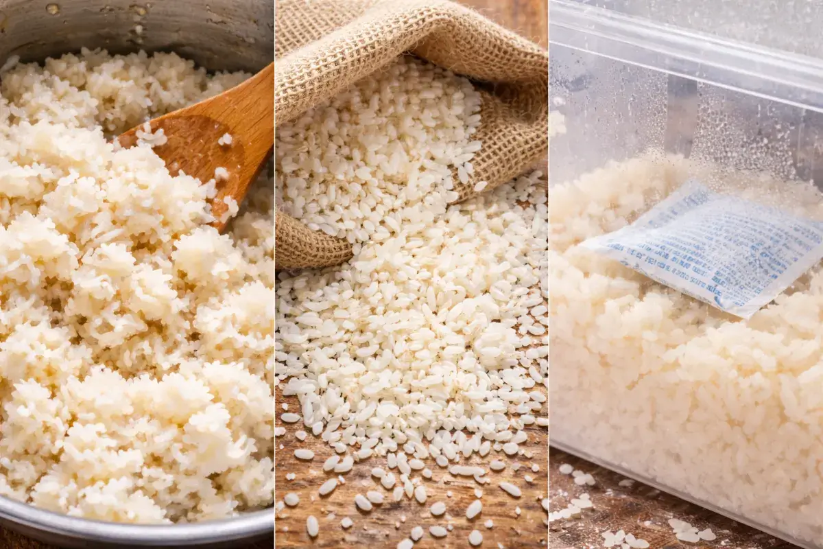 أخطاء شائعة في الأرز تشمل التكتل بعد الطهي وتكسّر الحبوب وسوء التخزين