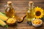 مقارنة بين زيت الذرة وزيت دوار الشمس للاستخدام اليومي في المطبخ