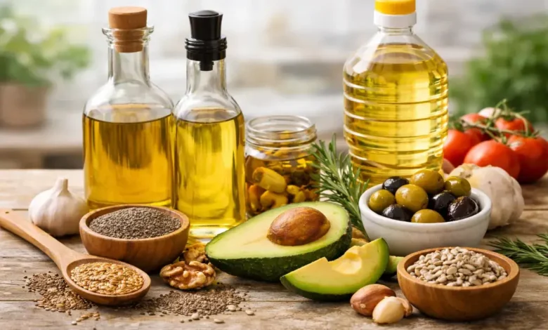 زيوت طبخ صحية للاستخدام اليومي في المطبخ المنزلي