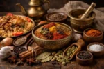 بهارات الكبسة المستخدمة لتحقيق توازن بين الطعم والرائحة أثناء الطهي