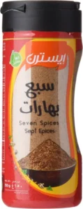 زجاجة خلطة بهارات سبعة للاستخدام اليومي في المطبخ المنزلي